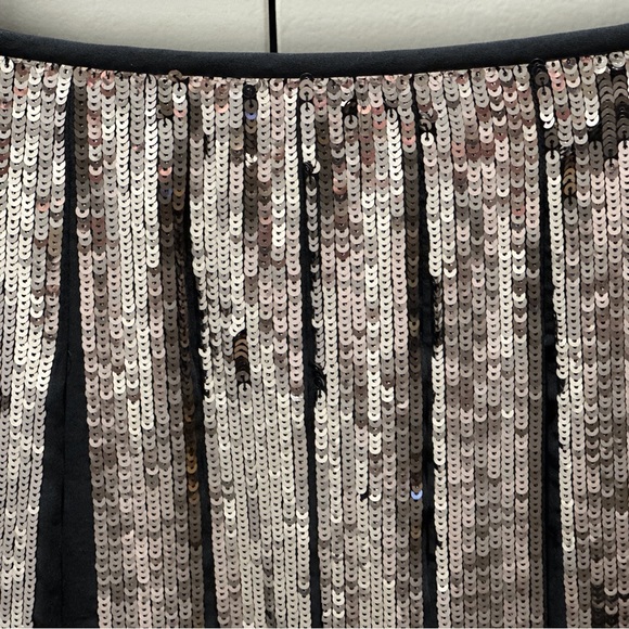 Ann Taylor Holiday Party Ready Sparkly Sequins Skirt - Picture 2 of 6